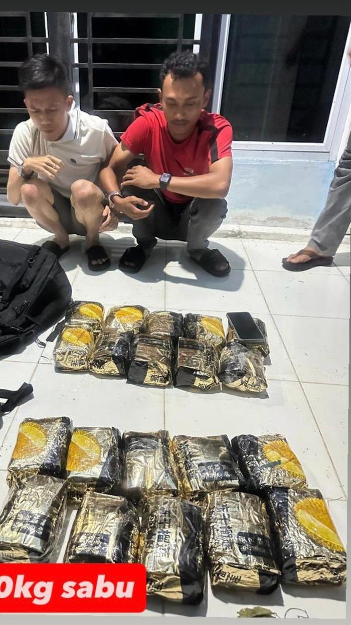Polisi Ungkap Rute Narkoba Internasional, 20 Kg Ditemukan di Bengkalis