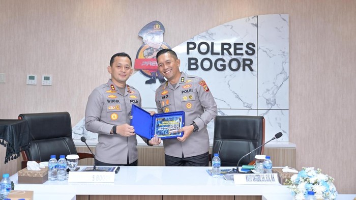 Kapolres Bogor Berkomitmen Jaga Kondusivitas, Kawal Asta Cita dalam Pemilu Serentak