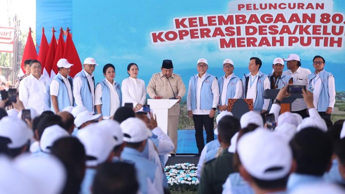 Prabowo Launches Red-White Kopdes, Mendagri Calls for National Support