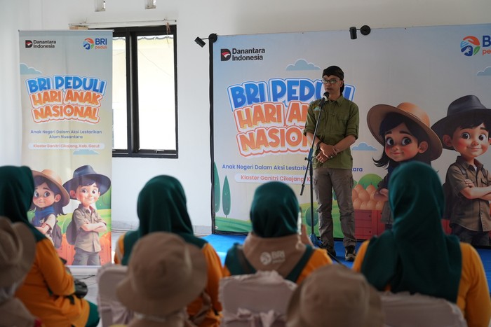 BRI Peduli Ajak Siswa SD di Garut Pelajari Pertanian dalam Rangka Hari Anak Nasional