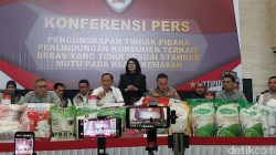 **Usut Kasus Beras Oplosan, Bareskrim Geledah 3 Lokasi Gudang: 9 Merek Tersandung**