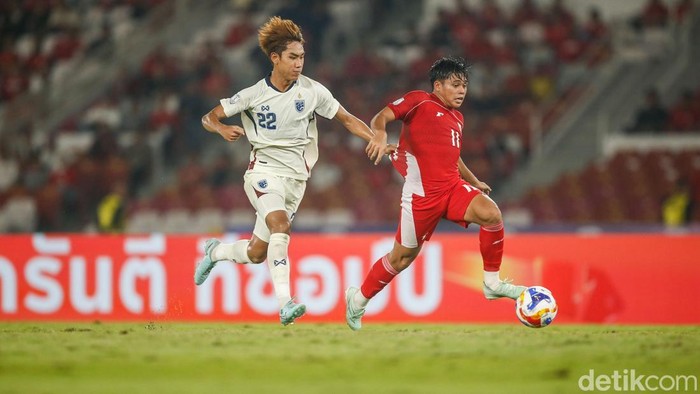 **Babak I Extra Time, Indonesia Vs Thailand Masih Imbang: Kegelisahan di Menit Ke-94**