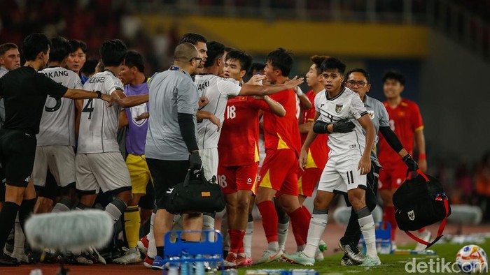Ribut-ribut di Penghujung Laga Indonesia Vs Vietnam: Drama Kartu Merah di Piala AFF U-23 2025