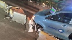 **Cerita Warga: Separator TransJakarta Koridor 9 Sering Ditabrak Malam Hari**