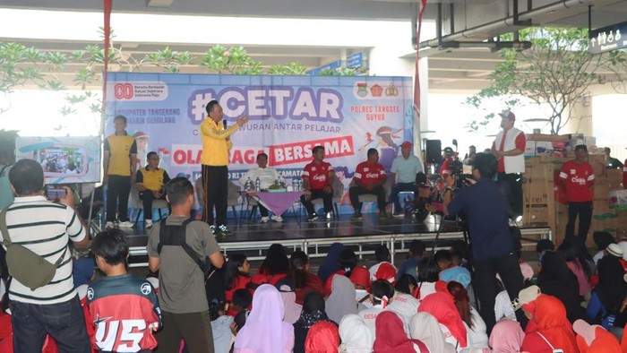 HUT ke-80 RI, Polres Tangsel Berikan Pelayanan SIM-Kesehatan Tanpa Biaya