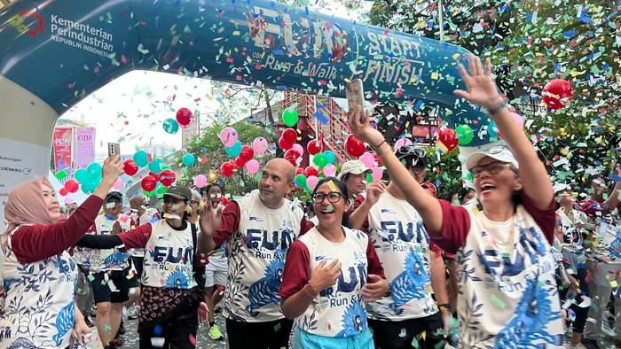 **Ribuan Peserta Fun Walk & Run Gegerkan Hari Terakhir GBN 2025**