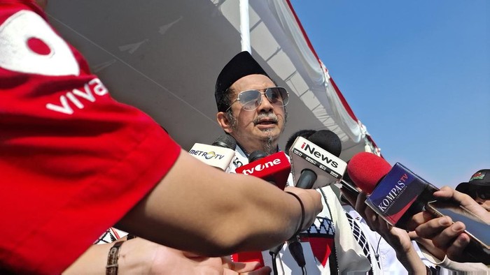 **Aksi Bela Gaza Minta Pemerintah Terus Dukung Kemerdekaan Palestina, Ribuan Orang Tegakkan Solidaritas di Monas**