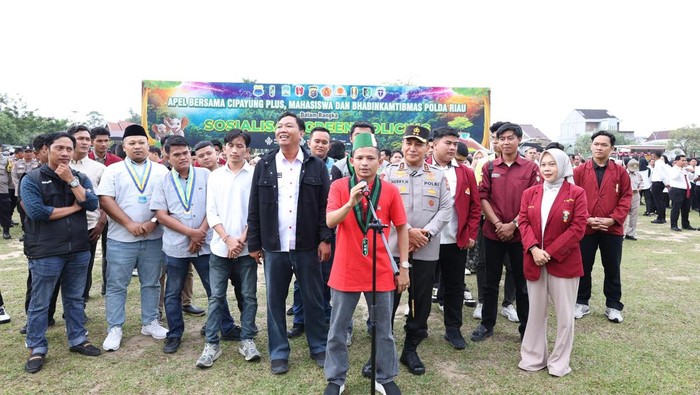 **HMI Riau-Kepri Ikut Gerakan Green Policing, Ciptakan Keadilan Ekologis**