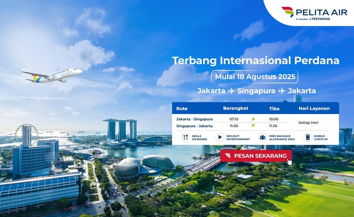 Pelita Air Perkuat Hubungan Internasional, Resmikan Rute Baru Sehari Setelah Kemerdekaan!
