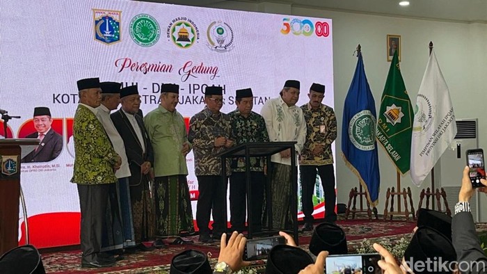 Pramono Anung Resmikan Gedung MUI-DMI Jaksel, Harapkan Keharmonisan Agama di Jakarta