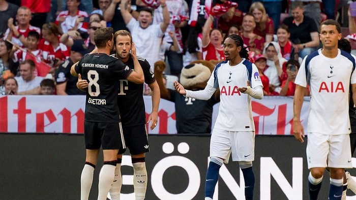 [Kane Menundukkan Mantan, Bayern Goyang Tottenham 4-0]