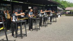 “Brimob Metro Siap Guncang Target, Sambut Kemerdekaan RI dengan Lomba Menembak!”
