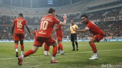 **Hasil Persija Vs Persita: Allano 2 Gol, Macan Kemayoran Dominasi 4-0 di Laga Pembuka Super League**