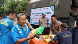 **Polres Priok Gelar Bazar Pangan Murah, Dukung Ketahanan Harga untuk Buruh dan Sopir Truk Pelabuhan**