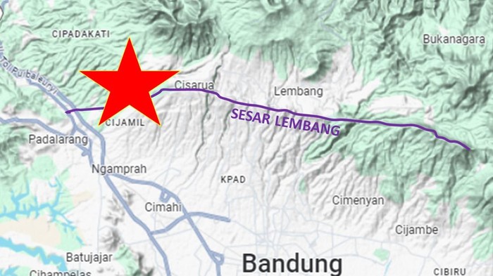 Gempa M 1,8 di Bandung Barat, BMKG: Bukti Sesar Lembang Patut Diwaspadai - Update 1