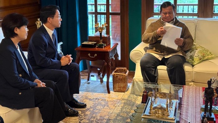 Bertemu Utusan Presiden Korsel, Prabowo Terima Undangan Kenegaraan ke Seoul - Update 1