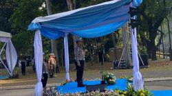 **8 Pesan Kakorlantas Saat Pimpin Apel Operasi Merdeka Jaya HUT ke-80 RI**