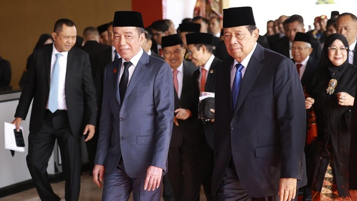 Jokowi Ungkap Kebiasaan SBY-Try Sutrisno yang Jarang Diketahui saat Sidang MPR