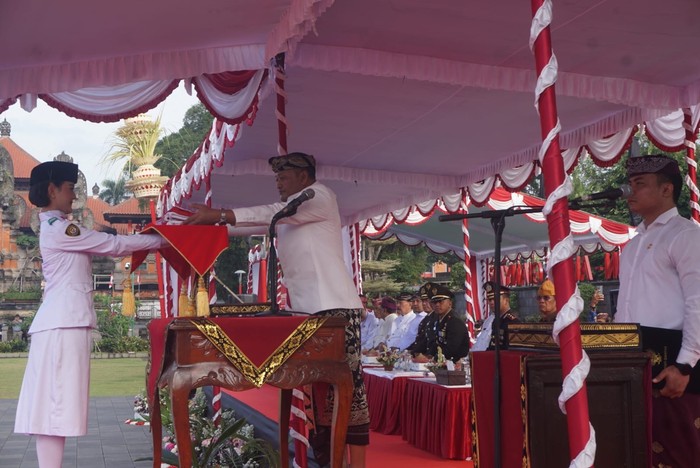 Pemkab Gianyar Gelar Upacara HUT RI Ke-80, Beri Remisi kepada Napi dalam Momentum Kemerdekaan