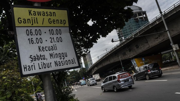 Senin 18 Agustus Cuti Bersama, Tak Ada Ganjil Genap Jakarta Hari Ini - Update 1