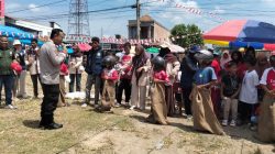 Polisi, Mahasiswa, dan Warga Siak Bersatu dalam Lomba Agustusan yang Menegangkan di HUT RI!