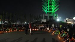 **Walkot Cilegon Bersama Ojol, Tabur Bunga dan Doa untuk Affan Kurniawan**