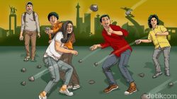 **Polsek Cakung Terancam, Massa Tak Dikenal Serang Dengan Batu dan Petasan!**