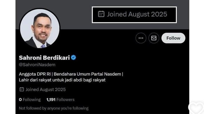 Akun X 'Sahroni Berdikari' yang Menipu: Serba-Serbi Kebohongan yang Mempengaruhi Ribuan Pengguna!