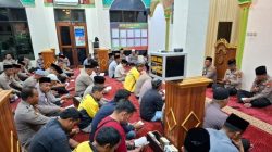 Polres Pelalawan Bersatu dengan Ojol, Doakan Affan Kurniawan di Momentum Kemanusiaan