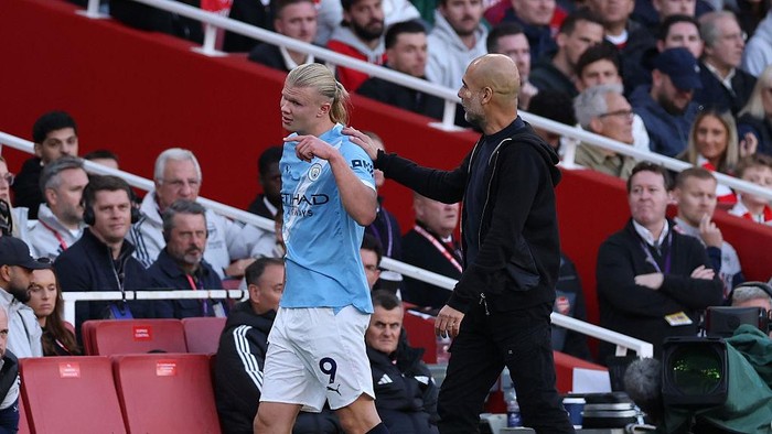 Guardiola Tetap Senang, Haaland Marah usai City Diimbangi Monaco