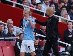 Guardiola Tetap Senang, Haaland Marah usai City Diimbangi Monaco