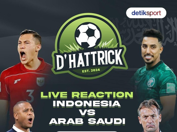 Indonesia vs Arab Saudi: Ramaikan! d'Hattrick Live Reaction!
