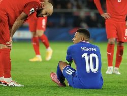 Duh! Cedera Mbappe Kambuh saat Bela Prancis, Gagal Finish di Laga vs Azerbaijan