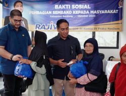 Rajiv NasDem Berikan 10.000 Paket Sembako di Bandung, Sambut HUT Ke-14
