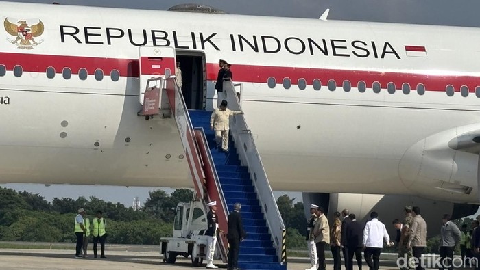 Prabowo Tiba di Tanah Air Usai Hadiri KTT Perdamaian Gaza di Mesir - Update 1