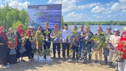Siswa MAN 1 Meranti Tanam 200 Mangrove, Selamatkan Pulau dari Abrasi