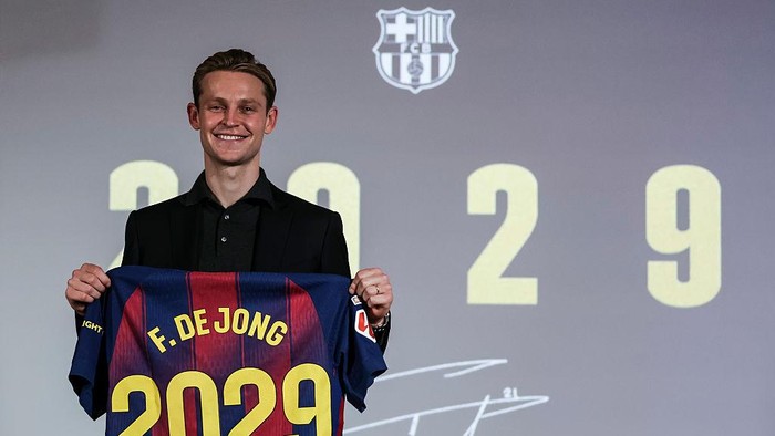 **Frenkie de Jong Permanen di Barcelona! Kontrak Baru Sampai 2029, Mimpinya Terwujud**