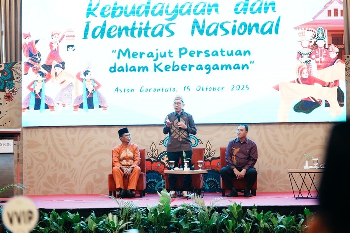 Dialog Budaya Gorontalo, Menteri Budaya Ajak Sinergi untuk Kebudayaan yang Lebih Baik