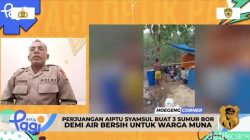 Aiptu Syamsul, Dari Kredit Rp 500 Juta ke Bank Hingga 3 Sumur Bor yang Mengubah Hidup Warga Muna