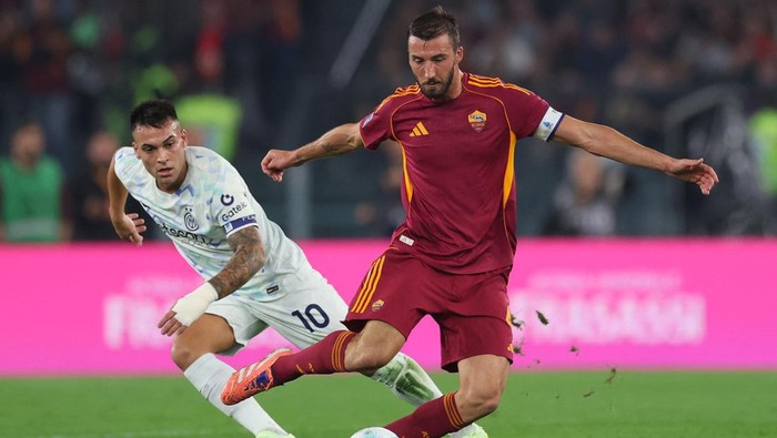 Roma vs Inter: Nerazzurri Raup Kemenangan Tipis 1-0