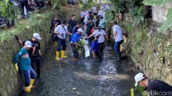 Menteri LH Bersihkan Sungai Cipinang Depok, Ancam Sampah Plastik Meneror Laut Indonesia