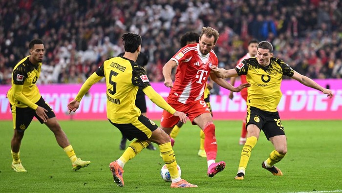 **Der Klassiker Bayern Vs Dortmund: Harry Kane Raih Milestone Gol ke-400**