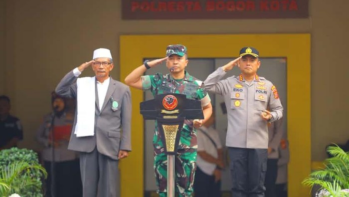 Polresta Bogor Bersama Forkopimda-Warga: Deklarasi Keteguhan Jaga Kondusivitas