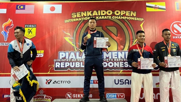 Personel Brimob Polda Metro Sabet 2 Medali, Menorehkan Prestasi Internasional dalam Kejuaraan Karate!