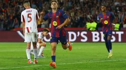 **Fermin’s Hat-trick Menyelamatkan Barcelona dalam Kemenangan 6-1 atas Olympiakos**