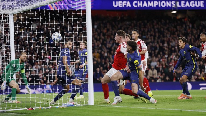 Arsenal Dominasi Atletico, Gyokeres Cetak Brace dalam Kemenangan 4-0