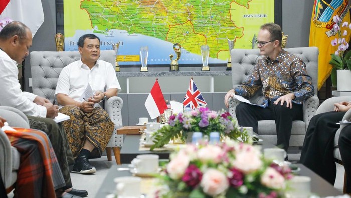 Ahmad Luthfi Sambut Dubes Inggris, Jateng Buka Kerja Sama Revolusi industri 4.0