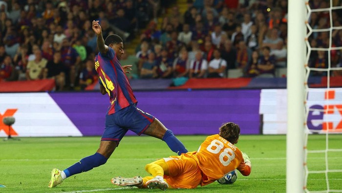 **Barcelona 6-1 Olympiakos: Flick Puji Performa Brace Rashford dan Hat-trick Lopez**