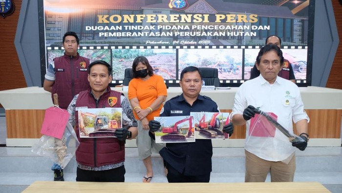 Polda Riau Cegah Perusakan Alam: Tangkap Pembuka Lahan Ilegal di Hutan Bengkalis!
