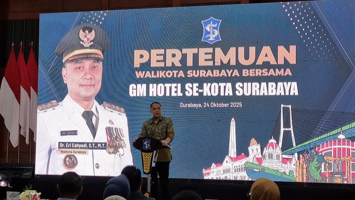Walkot Eri Gelar Rapat Darurat dengan Bos Hotel Surabaya, Tanggapi Heboh Pesta Gay